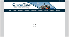 Desktop Screenshot of customtubemfg.com